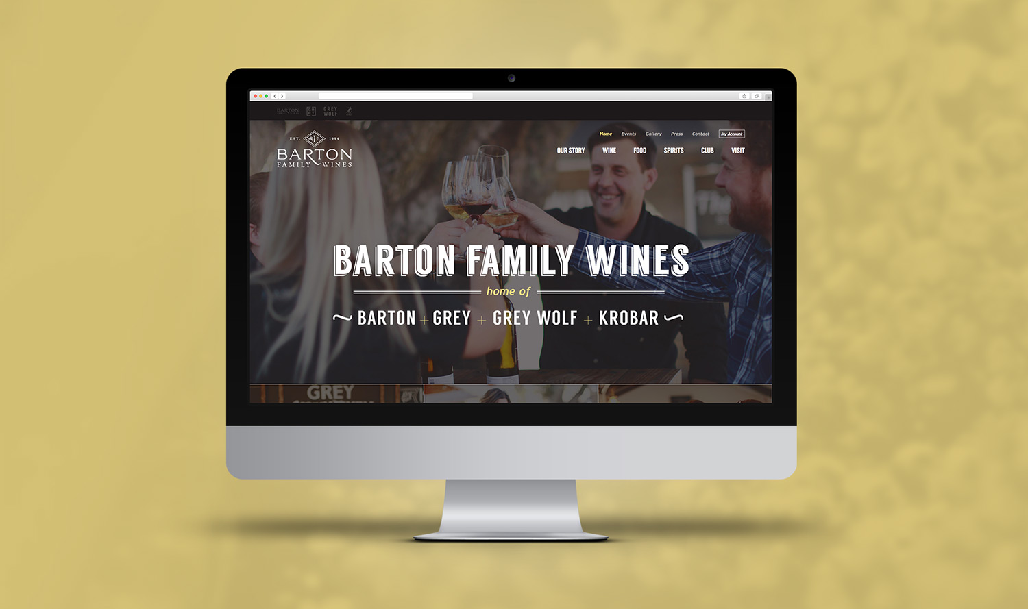 Barton Family Wines Main Portfolio Image