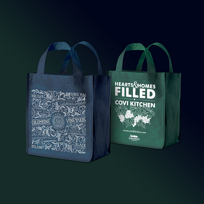 Columbine Vineyards Totes