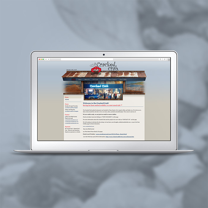 Cracked Crab Main Portfolio Small Image