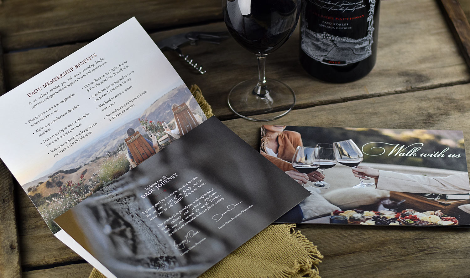 Daou Wine Club Brochure