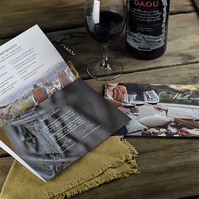 Daou Wine Club Brochure